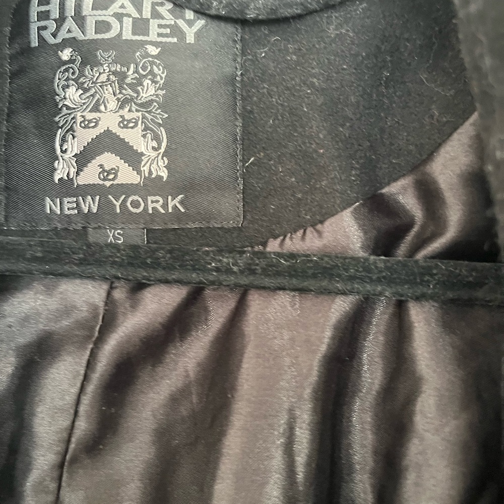 Hilary Radley Charcoal Gray Women's Poncho Coat - Picture 4 of 4